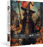 Skeleton Witch Jigsaw Puzzle 1000 Pieces