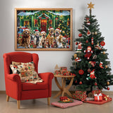 Animal Christmas Party Jigsaw Puzzles 1000 Pieces