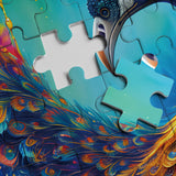 Colorful Peafowl Jigsaw Puzzle 1000 Pieces