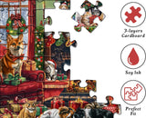 Cozy Christmas Jigsaw Puzzle 1000 Pieces