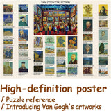 Tribute to Gogh jigsaw puzzle 1000 pieces