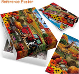 Fall Harvest Jigsaw Puzzle 1000 Pieces