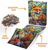 Fox Illumination Jigsaw Puzzle 1000 Pieces