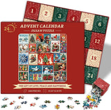 Christmas stamps Jigsaw Puzzle  1000 Pieces