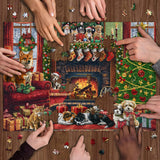 Cozy Christmas Jigsaw Puzzle 1000 Pieces