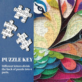 Colorful Plumage Jigsaw Puzzle 1000 Pieces