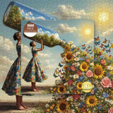 Vintage Sewing Muse Puzzle 1000 Teile