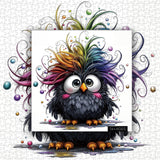 Puzzle Pomme Colorée en Fleurs 1000 Pièces