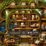 Forest Bear House Jigsaw Puzzle 1000 Pieces