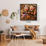 Elegante puzzle con cani con fiori, 1000 pezzi