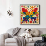 Regenbogenvogel -Sockenparty Puzzle 1000 Stücke
