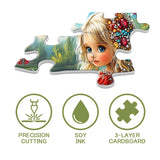 Gemstone Girl Jigsaw Puzzle 1000 Pieces