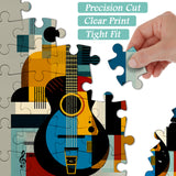 Modern Art Guitar Jigsaw Puzzle 1000 Pieces