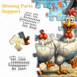 Sunflower Chickens Jigsaw Puzzles 1000 Pieces