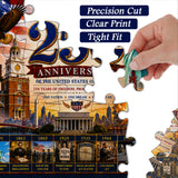 Elegante puzzle con cani con fiori, 1000 pezzi