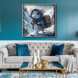 Snowbound Traveler Jigsaw Puzzle 1000 Pieces
