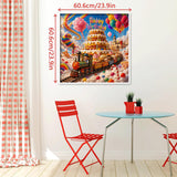 Elegante puzzle con cani con fiori, 1000 pezzi