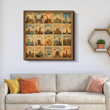 Buntes Romantik-Puzzle 1000 Teile