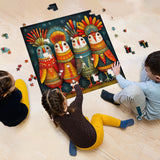 Feather Crown Tribe Jigsaw Puzzle 1000 Pieces