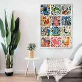 Painted Creatures Jigsaw Puzzle 1000 Pieces