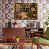 Puzzle vintage con armadio naturale, 1000 pezzi