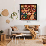 Elegante puzzle con cani con fiori, 1000 pezzi