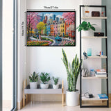 Puzzle élégant de chiens de fleurs 1000 pièces