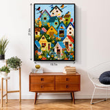 Elegante puzzle con cani con fiori, 1000 pezzi
