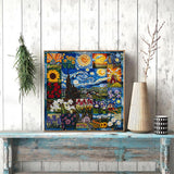Rhapsody de van Gogh Puzzle 1000 piezas
