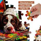 Puppy Painter Jigsaw Puzzle 1000 Pieces