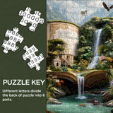 Puzzle Royaume du livre onirique 1000 pièces