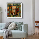 Autumn Leaf Kitten Jigsaw Puzzle 1000 Pieces