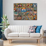 Lebendiges Basar -Puzzle 1000 Teile