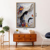 Puzzle con collage di foglie autunnali, 1000 pezzi