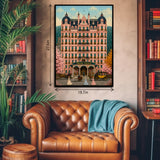 The Grand Rose Hotel Jigsaw Puzzle 1000 Pieces