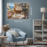 Puzzle Muse del cucito vintage 1000 pezzi