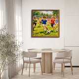 Stilvolles Blumenhunde-Puzzle 1000 Teile