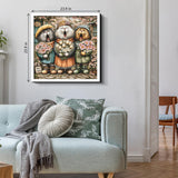 Puzzle patchwork floreale 1000 pezzi