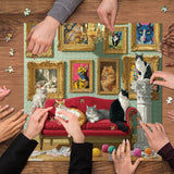 Feline Art Moment Puzzle 1000 Teile
