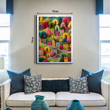 Puzzle Romance Coloré 1000 Pièces