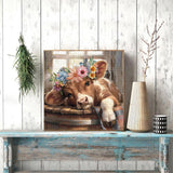 The Lying Cow Jigsaw Puzzle 1000 Pieces