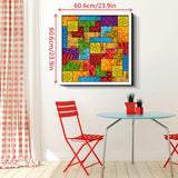 Candy Tetris Jigsaw Puzzle 1000 Pieces