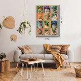 Puzzle Romance Coloré 1000 Pièces