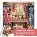Sewing Cottage Jigsaw Puzzle 1000 Pieces
