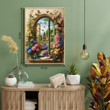 Stilvolles Blumenhunde-Puzzle 1000 Teile