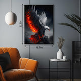 Crimson Flame Eagle Jigsaw Puzzle 1000 Pieces