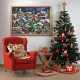 Christmas Joyous Town Jigsaw Puzzle 1000 Pieces