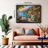 Elegante puzzle con cani con fiori, 1000 pezzi
