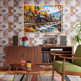 Elegante puzzle con cani con fiori, 1000 pezzi