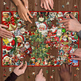 Merry Christmas Jigsaw Puzzle 1000 Pieces